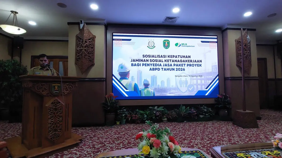 Pemerintah Kabupaten Kutai Timur bersama Badan Penyelenggara Jaminan Sosial (BPJS) Ketenagakerjaan terus memperkuat komitmen dalam memastikan seluruh pekerja yang terlibat dalam proyek