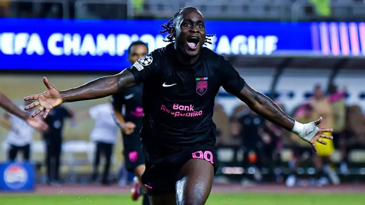 
REKOR: Pemain Sabah FK merayakan kemenangan 5-2 atas Hapoel Be’er Sheva yang mengantar mereka ke League Phase Liga Champions untuk pertama kalinya. SABAH FK