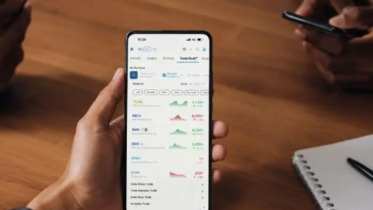  Aplikasi trading saham harian semakin banyak digunakan karena investor dapat memantau pergerakan harga dan melakukan transaksi dengan lebih praktis. 