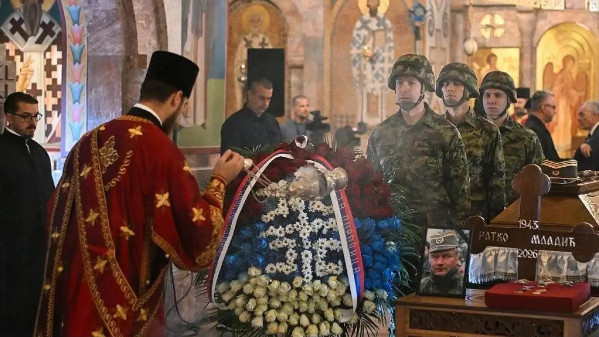 Jenazah Ratko Mladic.