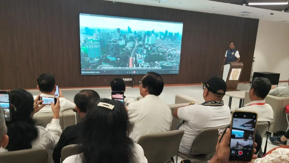 PROGRES IKN: Deputi Pembangunan IKN, Thomas Umbu Pati Tena Bolodadi, menjelaskan soal pembangunan IKN saat ini, Sabtu, 12 September 2026. ISTIMEWA