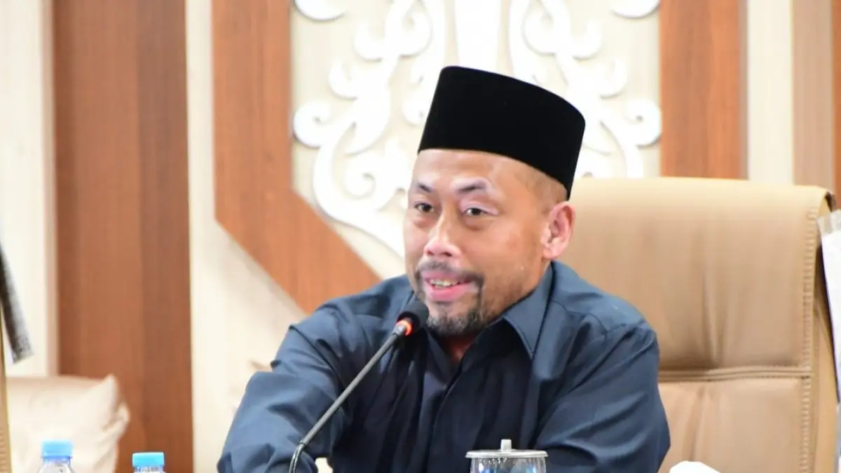 Anggota DPRD Paser Acong Asfiyek dari Partai Demokrat.