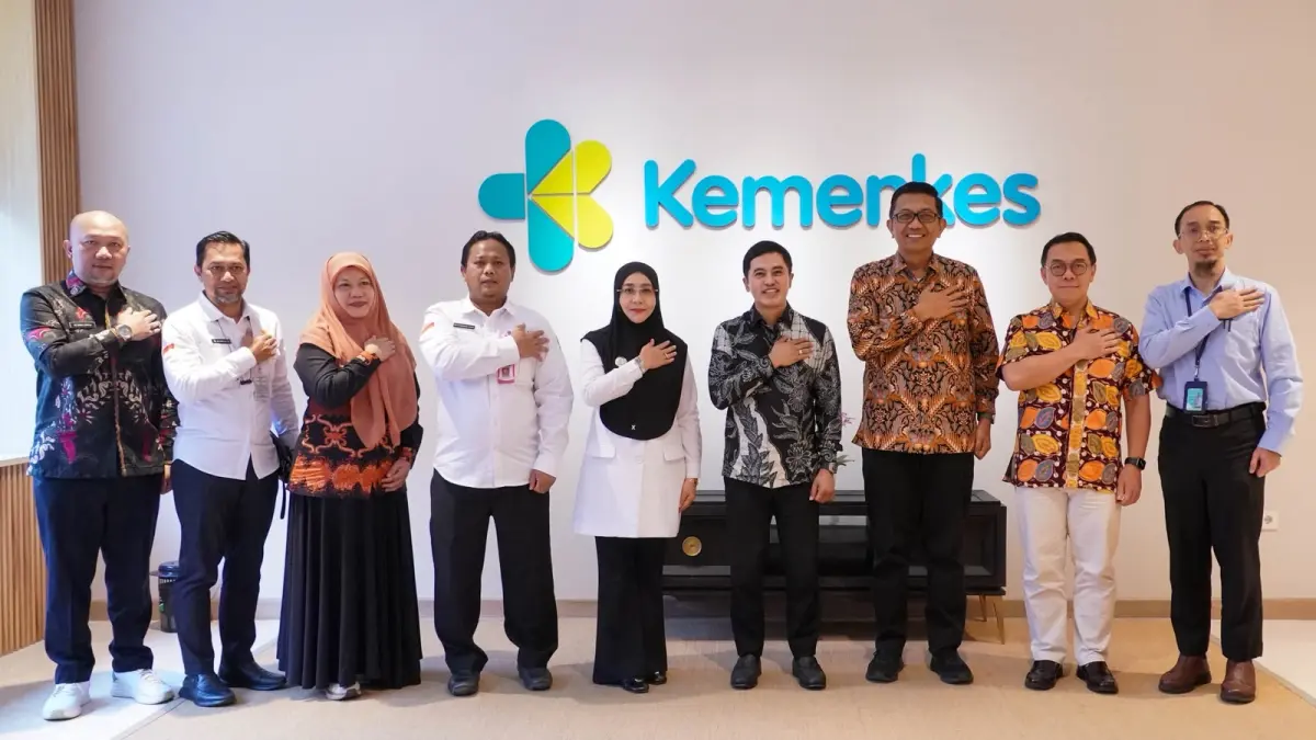 DUKUNGAN PUSAT: Bupati Berau, Sri Juniarsih Mas, bersama jajaran, saat beraudiensi di Kementerian Kesehatan RI, Rabu, 16 September 2026. ISTIMEWA/PROKOPIM
