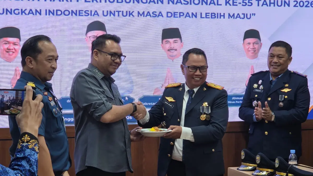 Peringatan Hari Perhubungan ke-55 di Kukar (Elmo/Prokal.co)