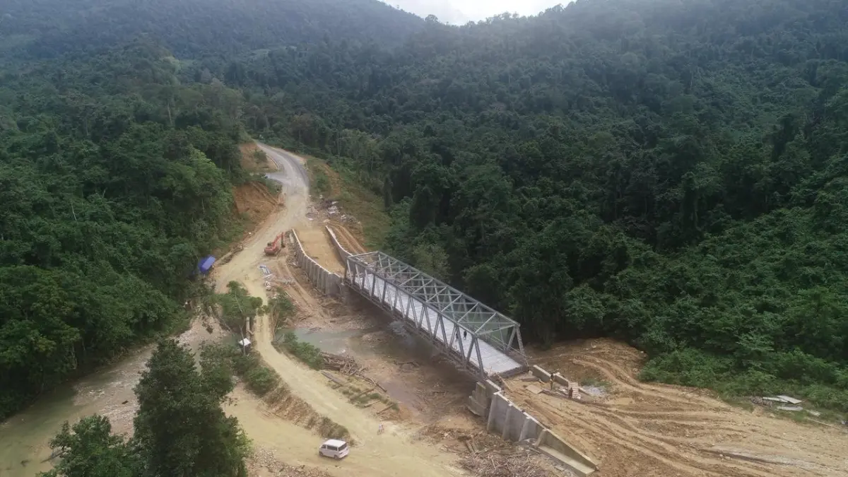 PERKUAT INFRASTRUKTUR: Pemerintah Kabupaten Berau terus memperhatikan pembangunan dan kelengkapan infrastruktur penunjang di wilayah pedalaman hingga pariwisata. KPG