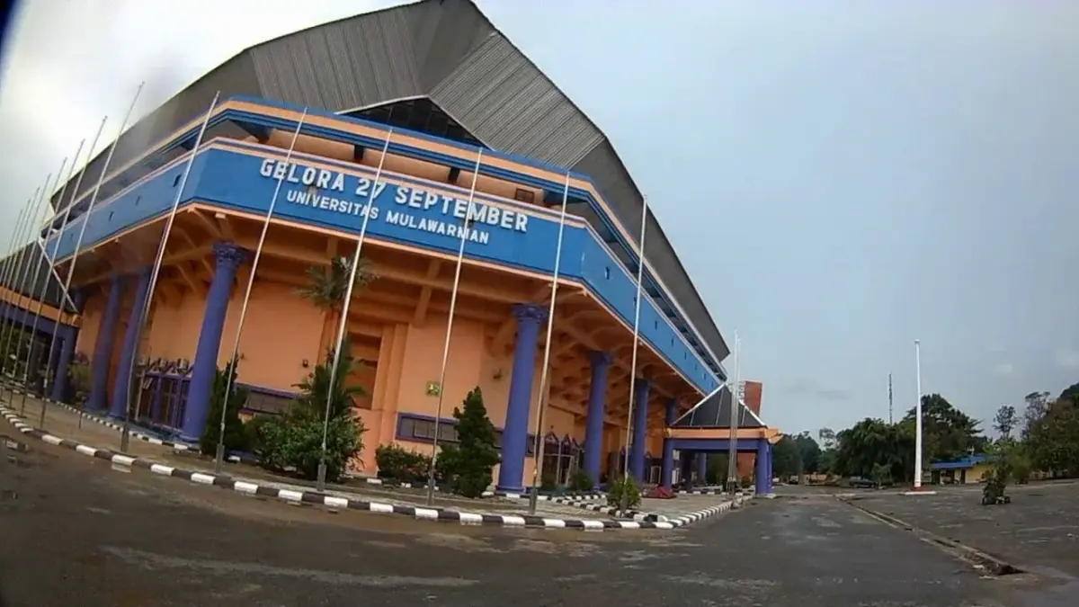 GOR 27 September, tempat acara dilaksanakan.