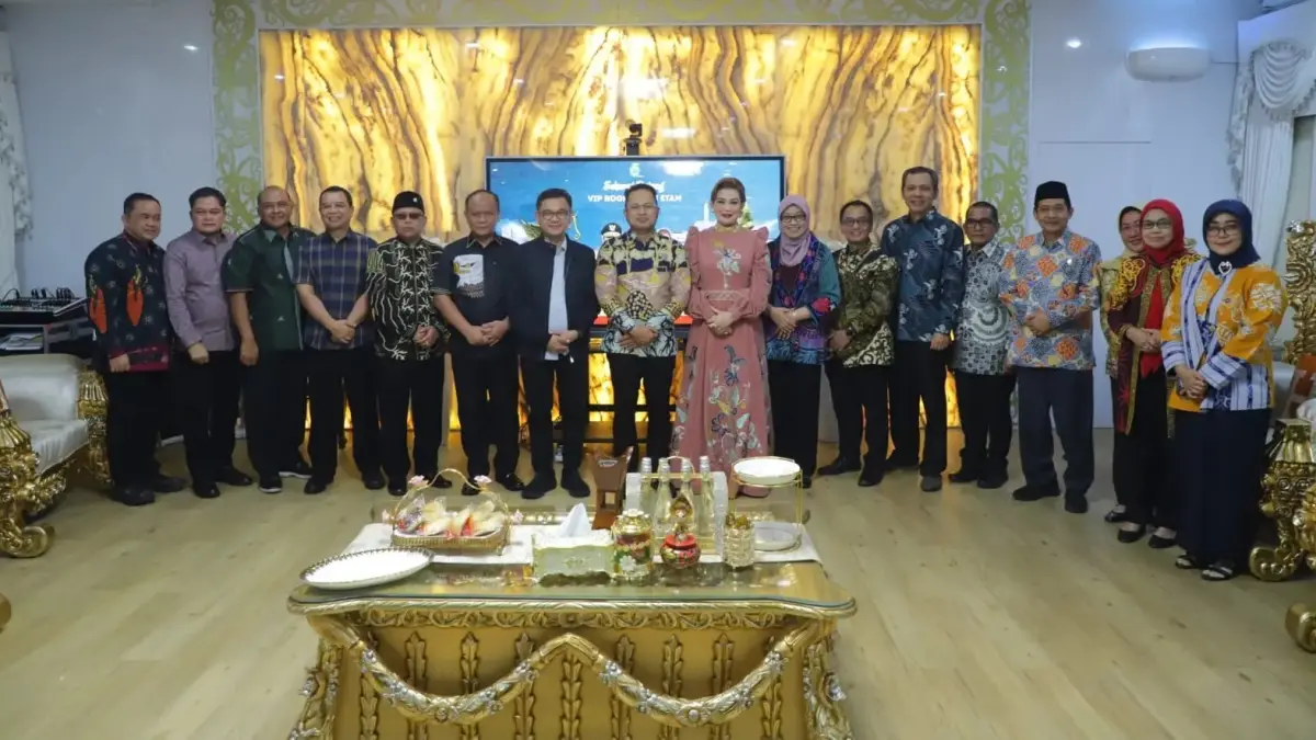 Gubernur menerima rombongan Lemhanas.