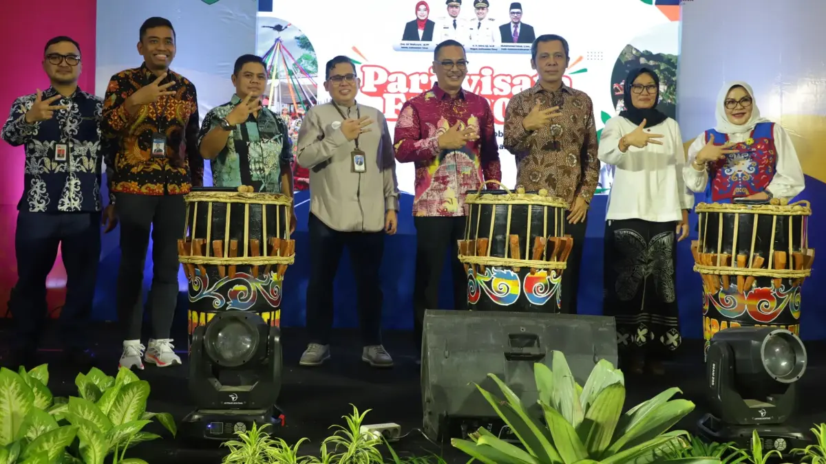 Pembukaan Pariwisata Fest 2026 di Atrium Mal Lembuswana Samarinda