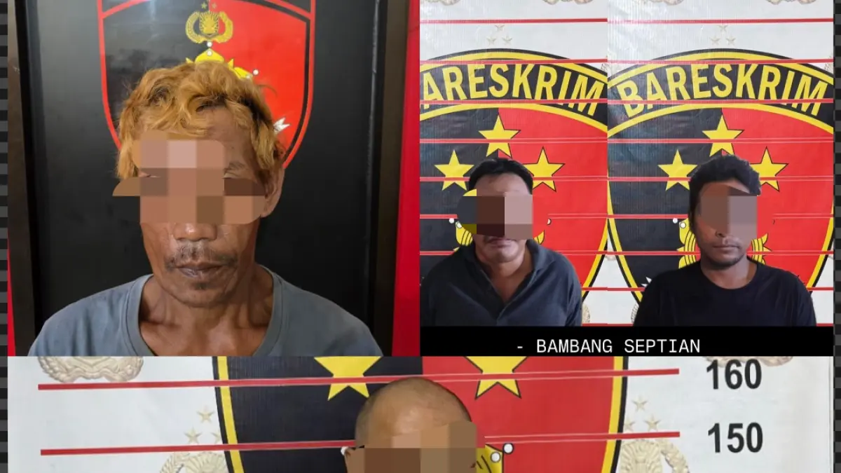 Para tersangka.