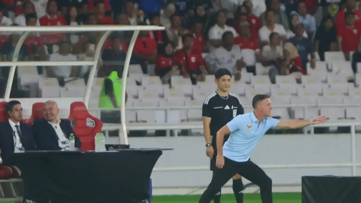 Pelatih Tim Nasional Indonesia John Herdman. (Dery Ridwansah/JawaPos.com)