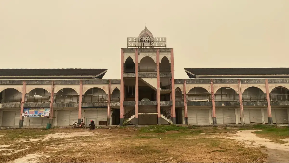 Bangunan eks Mentaya.(Miftahul Ilma/kaltengpos.jawapos.com)