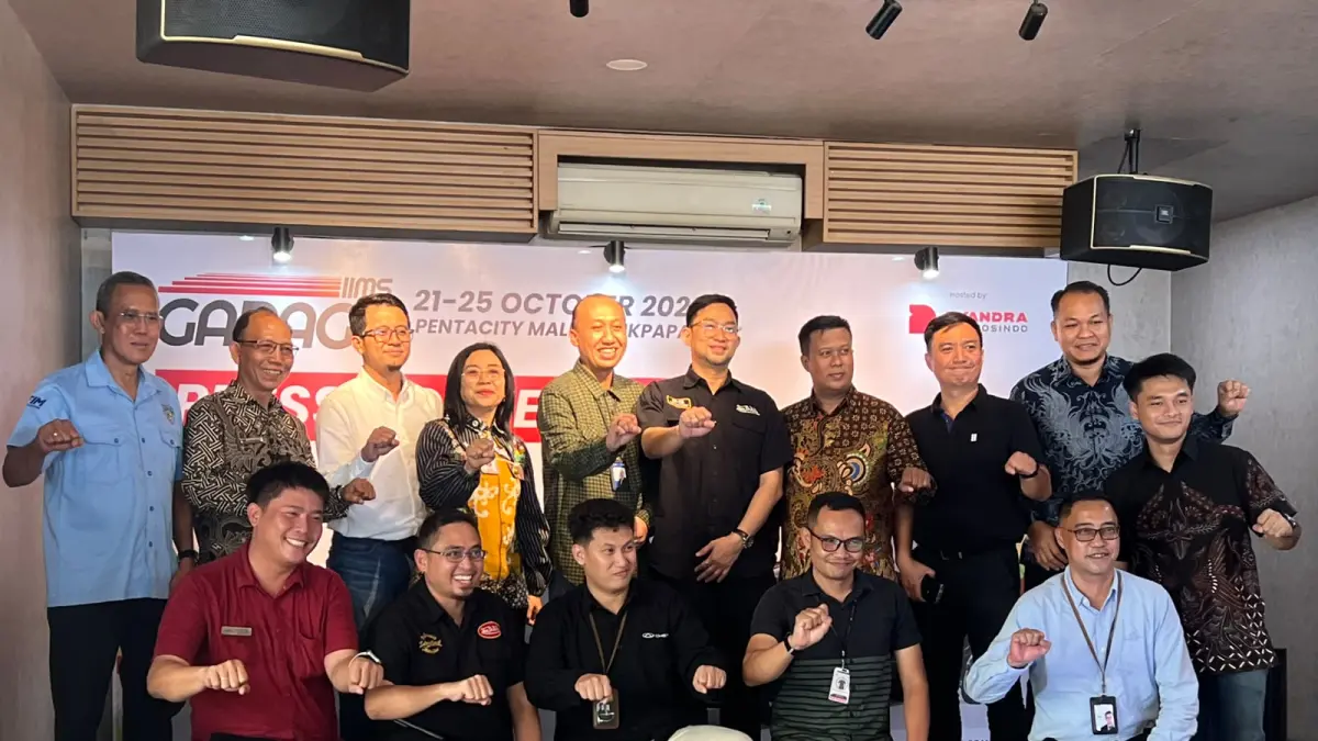 Pameran otomotif IIMS Garage Balikpapan 2026 siap menyapa pencinta otomotif di Kalimantan Timur. Berlangsung pada 21–25 Oktober 2026 di Pentacity Mall, ajang ini menghadirkan 15 merek otomotif ternama serta beragam program hiburan dan promo bagi pengunjung.