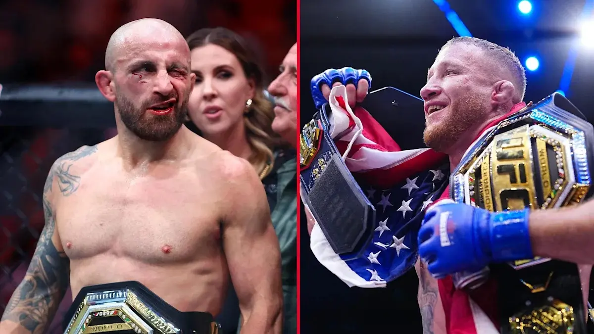 Alex dan Justin Gaethje.