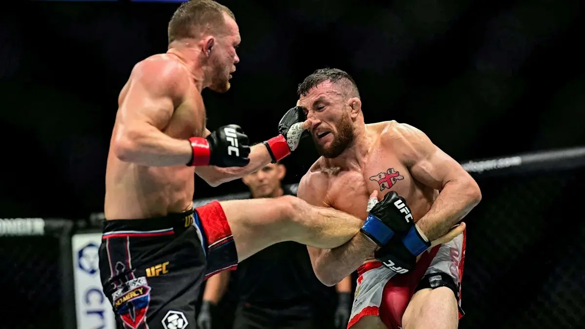 Yan versus Merab.