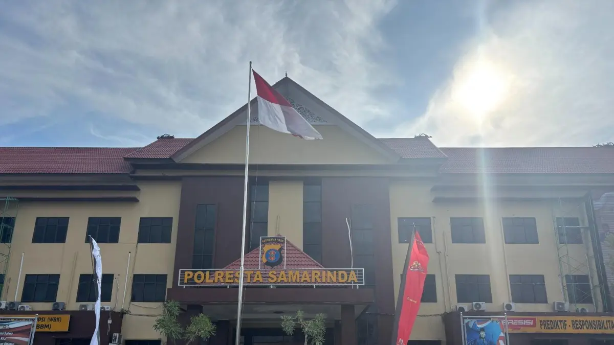 Polresta Samarinda.