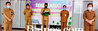 PERKEMBANGAN COVID-19: Bupati PPU Abdul Gafur Masâ€™ud mengumumkan tiga tambahan pasien terkonfirmasi positif corona.