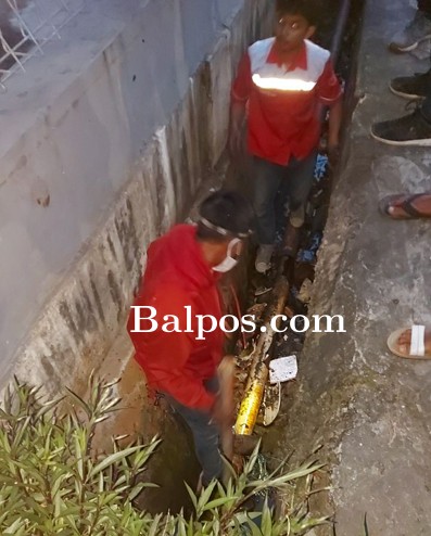 DIPERBAIKI : Kabel jaringan Indihome dicuri oleh pelaku, sehingga mengakibatkan akses internet dikawasan Gunung Pasir dan sekitarnya terganggu.