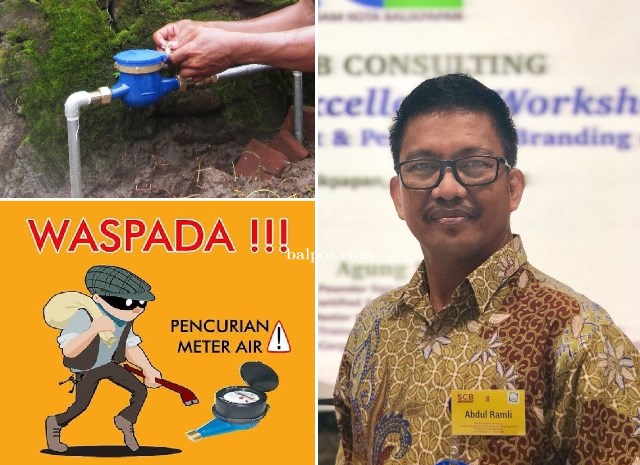 PELANGGAN: Perumda Tirta Manuntung Balikpapan terus melakukan sosialisasi kewajiban pelanggan, yaitu menjaga meter air rusak ataupun hilang karena tindakan pencurian