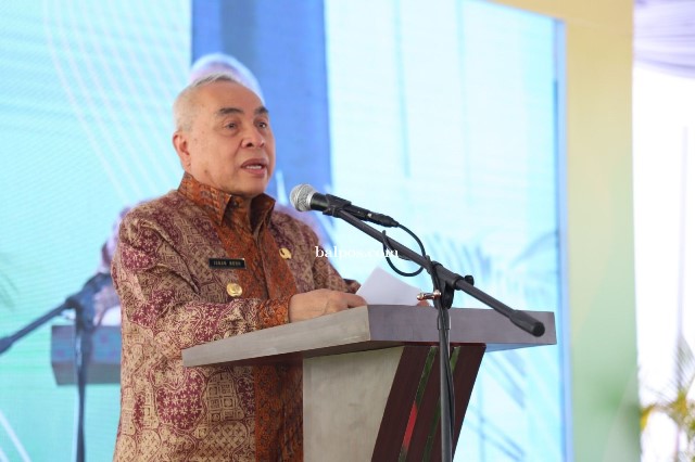 GUBERNUR: Isran Noor meminta kepada BPKAD agar segera menyelesaikan persoalan aset milik Pemprov Kaltim.