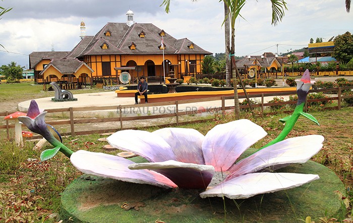 DAPAT PERHATIAN: Museum Batiwakkal di Kecamatan Gunung Tabur yang selalu mendapat dukungan dari pihak PT Berau Coal.
