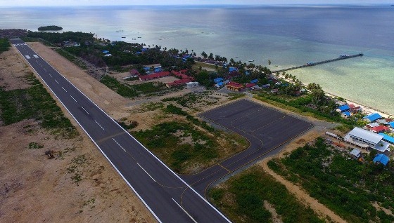 POTENSI: Pariwisata menjadi salah satu sektor yang sangat menjanjikan untuk dikembangkan dalam menyambut IKN. Bahkan saat ini Pulau Maratua telah memiliki bandara untuk memudahkan akses wisatawan.