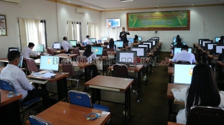 SKB CPNS: Pelaksanaan Seleksi Kompetensi Bidang (SKB) penerimaan Calon Pegawai Negeri Sipil (CPNS) Formasi 2019 berakhir Rabu (16/9).