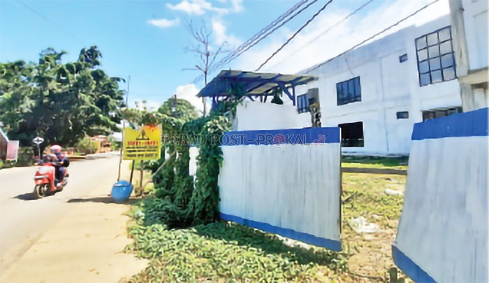 NYARIS RAMPUNG: Progres pembangunan kantor Kecamatan Sambaliung yang baru sudah mencapai 90 persen.