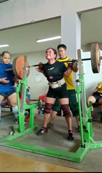 TARGET TINGGI: Pengurus cabor angkat berat segera mempersiapkan atletnya untuk tampil di ajang Porprov 2022 mendatang.