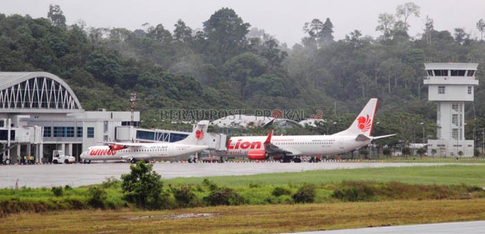 AJUKAN SLOT: Maskapai Lion Air dan Sriwijaya Air telah mengajukan untuk membuka kembali rute ke Berau pada Oktober nanti.