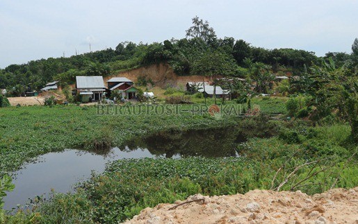 KEMBALI KE RENCANA AWAL: Lokasi rencana pembangunan RS Tipe B di kawasan Inhutani, Prapatan, Tanjung Redeb.