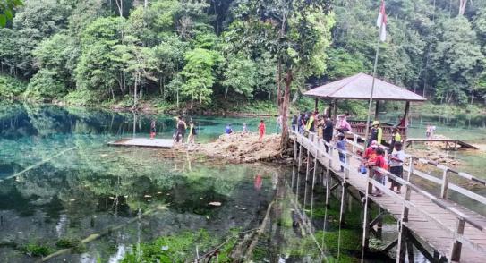 PERMUDAH WISATWAN: Dengan hadirnya paket wisata dari pokdarwis diharapkan dapat mempermudah wisatawan yang ingin berlibur di Berau.
