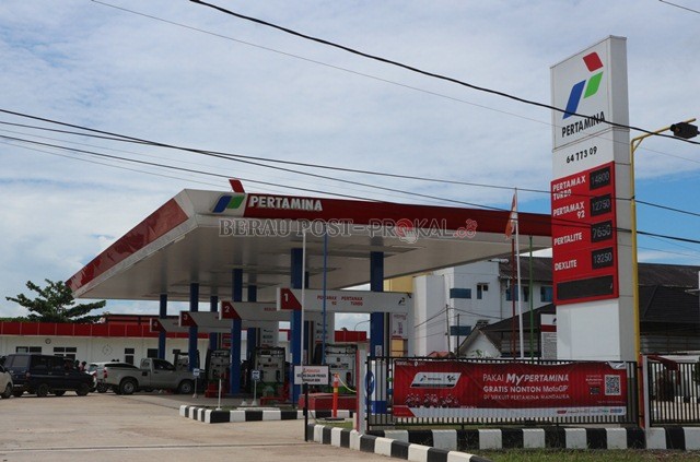 SESUAIKAN HARGA: Kabupaten Berau turut menyesuaikan harga terbaru bahan bakar minyak (BBM) jenis Pertamax yang sudah berlaku sejak 1 April 2022.
