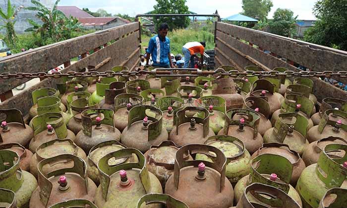 DIPASTIKAN AMAN: Pasokan gas melon ke Kabupaten Berau dijamin aman selama Perayaan Iduladha tahun ini.