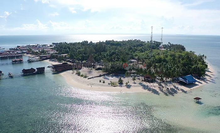 ZONA KUNING: Rilis terbaru sebaran Covid-19 di Berau, Pulau Derawan masuk zona kuning penyebaran Covid-19.