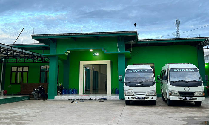 REALISASI DANA ASPIRASI: Pembangunan Asrama Putra di pondok pesantren naungan Yayasan Nurul Hidayah Berau, yang terealisasi berkat dukungan dana aspirasi anggota DPRD Berau, Wendy Lie Jaya.