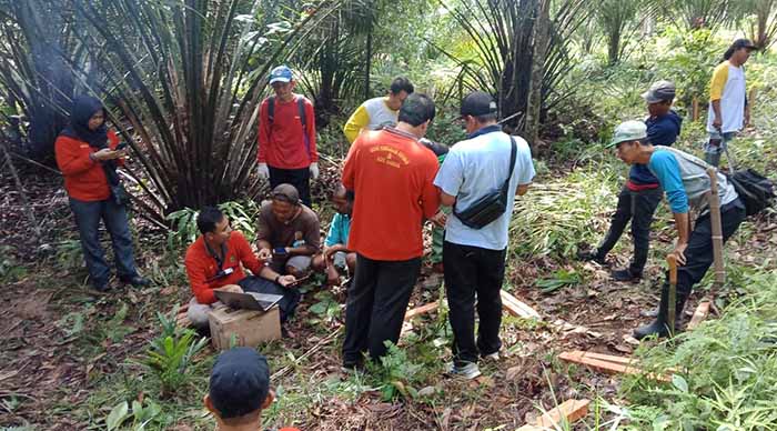 RSUD: Inventarisasi lahan dan tanam tumbuh yang dilakukan oleh BPKAD Berau bersama instansi teknis terkait di eks lahan Inhutani, beberapa waktu