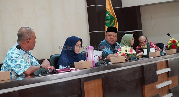 BERSIAP: Pemkab Berau memantapkan persiapan untuk menyambut hari jadi ke-67 Kabupaten Berau, dan hari jadi ke-210 Kota Tanjung Redeb tahun 2022, kemarin.