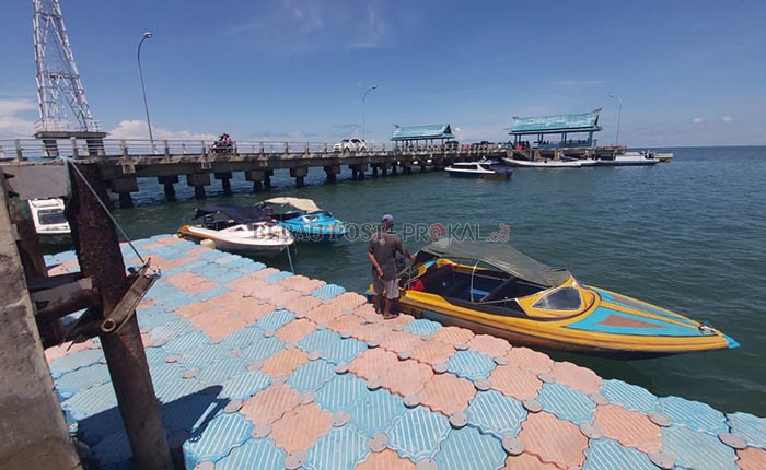 IKUT NAIK: Tarif speedboat menuju destinasi wisata ikut naik seiring kenaikan harga BBM.