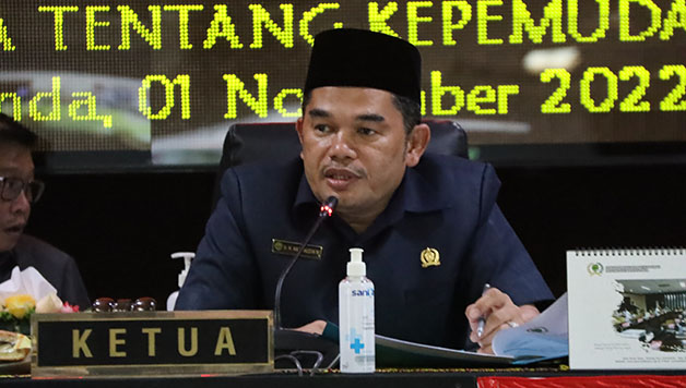 MENOLAK: Ketua DPRD Kaltim Hasanuddin Mas’ud, mengingatkan agar Pemprov Kaltim tegas menolak ajakan Gubernur Kaltara Zainal Arifin Paliwang, agar Berau gabung ke Kaltara.