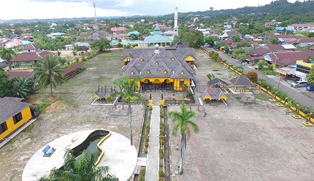 REVITALISASI: DPUPR Berau telah melakukan revitalisasi Museum Gunung Tabur, Keraton Sambaliung dan Museum Batu Bara Teluk Bayur.