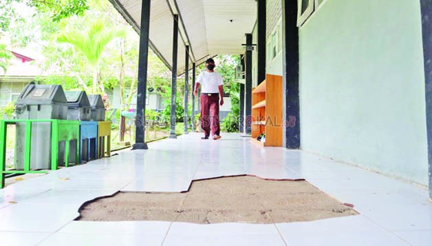 MAKSIMALKAN ANGGARAN: Peningkatan pendidikan menjadi salah satu sektor yang diminta  Madri Pani untuk diprioritaskan pada tahun depan.