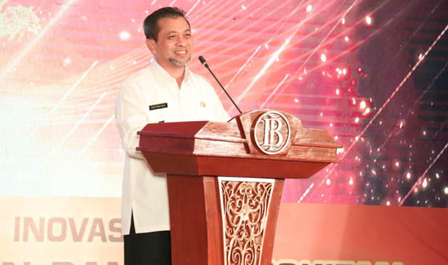 LEBIH BESAR: Dalam lawatannya di Pertemuan Tahunan Bank Indonesia Provinsi Kaltim bertajuk Sinergi dan Inovasi: Memperkuat Ketahanan dan Kebangkitan Menuju Indonesia Maju di Kantor Bank Indonesia di Samarinda, Wakil Gubernur Kaltim Hadi Mulyadi menyebut A