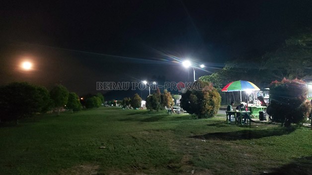 CEGAH KRIMINALITAS: Kasat Reskirm Polres Berau Iptu Ardian Rahayu Priatna meminta semua wilayah yang menjadi titik kumpul dipasangi lampu penerangan jalan dan CCTV.