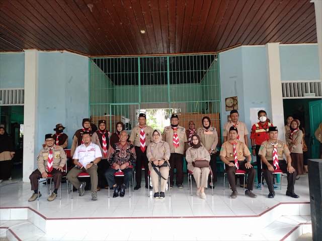 SIMULASI: ERG Berau Coal digandeng Kwarcab Pramuka Berau untuk menggelar pelatihan penyelamatan di Air.