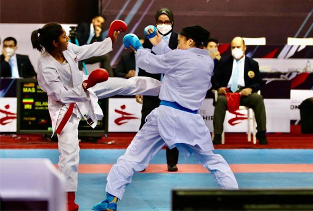 KEBANGGAAN BERAU: Alfrida Dahlan, merupakan wasit asal Berau yang kini menduduki jabatan sebagai anggota sekaligus ketua Dewan Wasit SEAKF.