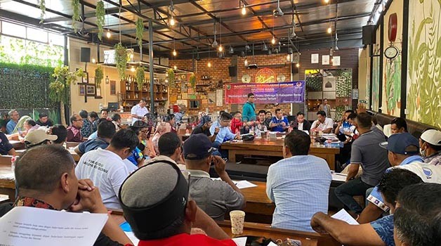 RAKER: Jajaran KONI Berau saat menggelar Raker tahun 2023, kemarin.