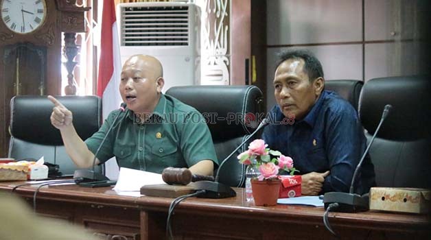 RDP: Komisi II DPRD Berau mengevaluasi pembatasan retail nasional yang masuk di Kabupaten Berau, melalui Rapat Dengar Pendapat (RDP), kemarin.