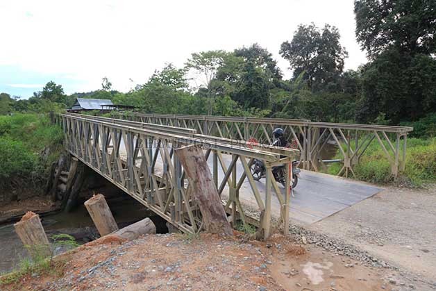 SEGERA DIREALISASIKAN: DPUPR Berau telah menganggarkan Rp 26 miliar untuk pembangunan Jembatan Sei Satta.
