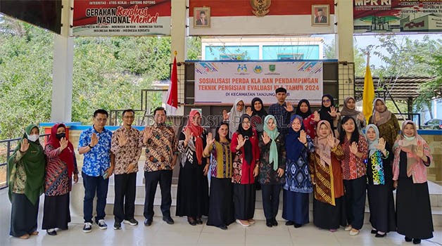 SOSIALISASI: DPPKBP3A sosialisasikan Peraturan Daerah Nomor 4 Tahun 2022 tentang Kabupaten Layak Anak di Kecamatan Tanjung Redeb, Kamis (13/7).