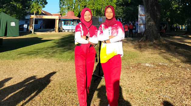 LOLOS SELEKSI: Dua atlet Woodball asal Berau berhasil lolos di seleksi Pra PON.